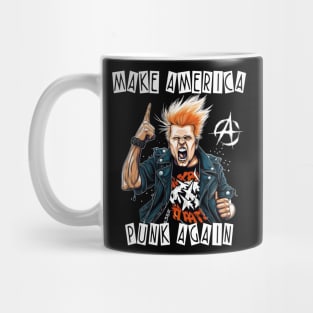 Trump Punk Rock Star - Make America Punk Again Mug